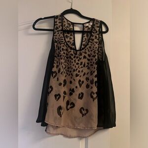 Cheetah print top